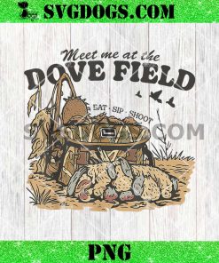 Meet Me at The Dove Field PNG, Dove Hunting Camo Bag Hunter PNG