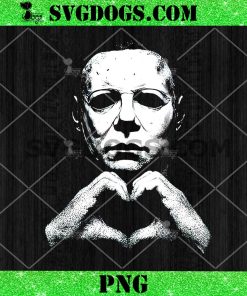 Michael Myers Heart PNG, Halloween PNG