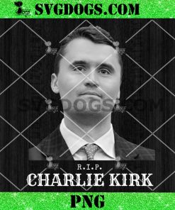 RIP Charlie Kirk PNG