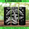 Philadelphia Eagles Lips 20oz Tumbler Wrap PNG, Shut The Fuck Up PNG