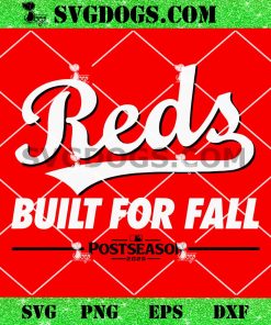 Reds Built For Fall SVG
