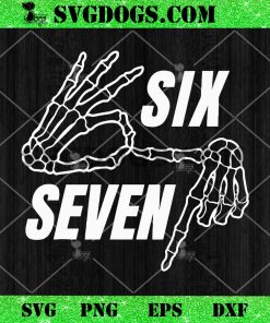 Six Seven Meme Halloween SVG