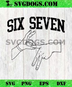 Six Seven Meme SVG