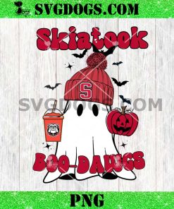 Skiatook Boo Dawgs PNG, Skiatook Bulldogs Ghost Halloween PNG