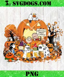 Snoopy Great Pumpkin Halloween PNG