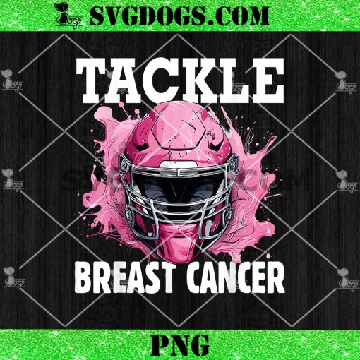 Tackle Football Breast Cancer Awareness Pink PNG