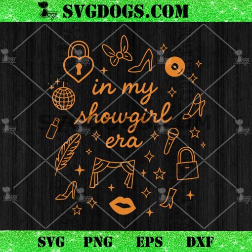 Taylor Swift In My Showgirl Era SVG