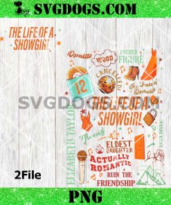 Taylor Swift The Life Of A Showgirl PNG