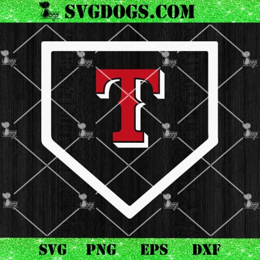 Texas Rangers Baseball Logo SVG PNG