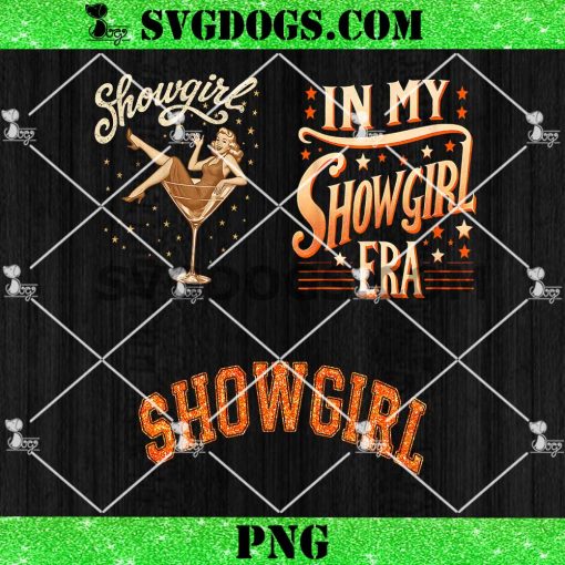 Vintage Showgirl PNG, The Life of A Show Girl PNG