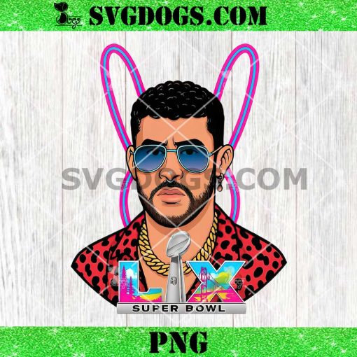 Bad Bunny Super Bowl PNG