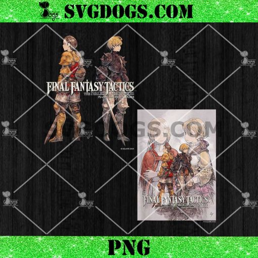 Final Fantasy Tactics PNG, The Ivalice Chronicles Delita & Ramza PNG