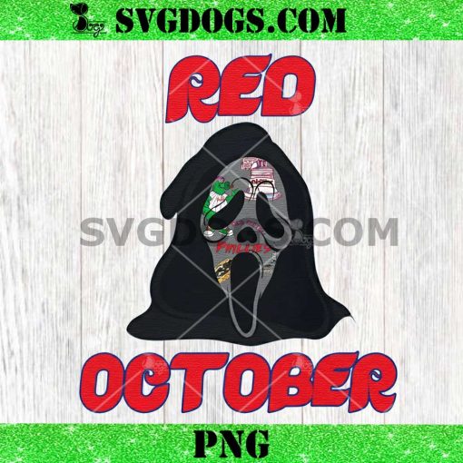 Ghostface Phillies Red Octobe PNG