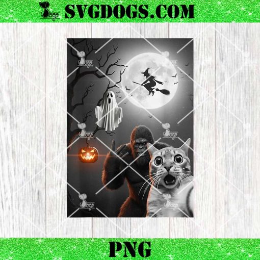 Halloween Spooky cat Ghost Bigfoot PNG