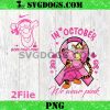Chucky In October We Wear Pink PNG, Cancer Your Game Is Over PNG