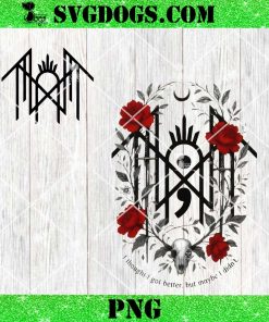 Sleep Token Red Flowers PNG