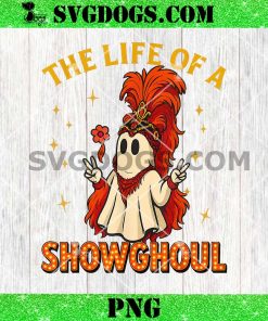 The Life of a Showghoul Halloween Ghost PNG
