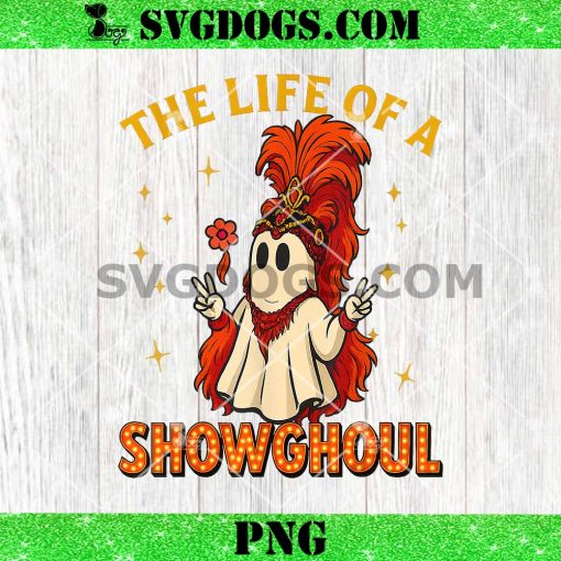 The Life of a Showghoul Halloween Ghost PNG