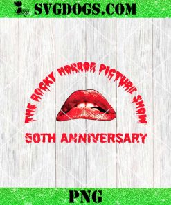 The Rocky Horror Picture Show 50th Anniversary Lips PNG