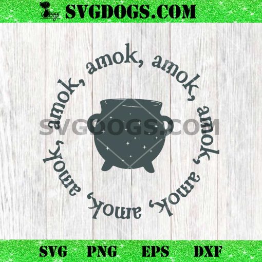 Vintage Amok SVG